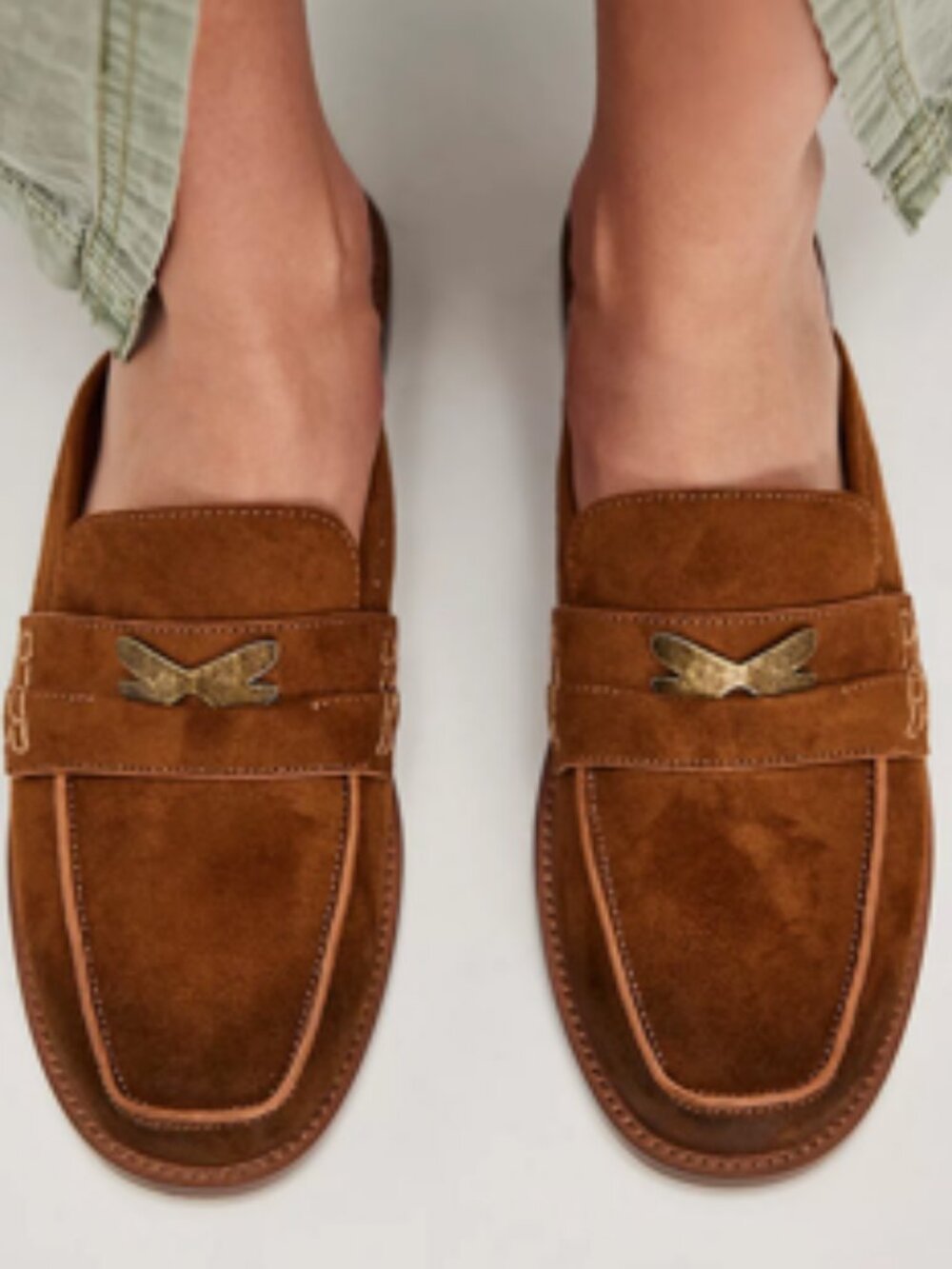 NWT Free People Lucky Loafer Mules - Picture 12 of 12